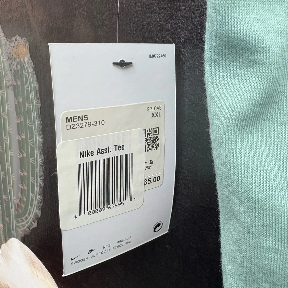 NIKE Men's Sportswear Futura Tee 2 - Mineral - Picture 11 of 14
